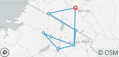  9 jours, 8 nuits Kenya et Tanzanie - Safari en camping pour groupes à petit prix - 9 destinations 