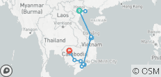  Ultimate Indochina : circuit de 16 jours en Super Saver - 21 destinations 