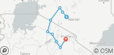 12-Days Kenya and Tanzania Safari from Nairobi - 9 destinations 