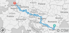  Bucharest to Amsterdam - Discover the Rhine, Main &amp; Danube 2022 - 28 destinations 