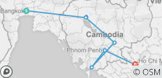  Kambodscha Abenteuerreise - 8 Destinationen 