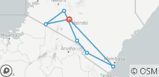  Les grands classiques du Kenya à un prix abordable et la plage 2025 - 7 destinations 