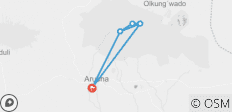  Mount Meru 4 days hike - 6 destinations 
