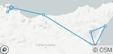  Mini-rondreis over Sicilië - van Palermo naar Catania - 8 bestemmingen 