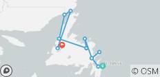  Scenic Wonders of Newfoundland and Labrador (14 Days) - 12 destinations 