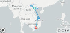  Voyage au Vietnam 14 jours - 21 destinations 