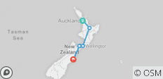  Von Auckland nach Christchurch Höhepunkte - 9 Tage (Selbstfahrer) - 7 Destinationen 
