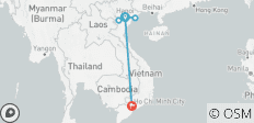  Das Beste aus Vietnam von Hanoi nach Saigon 7 Tage - Super Save - 6 Destinationen 
