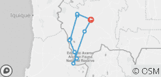  Ontdek de zoutvlaktes van Uyuni in 3 dagen vanuit Uyuni - 8 bestemmingen 