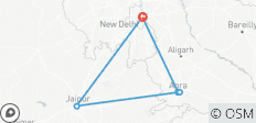  Indien: Goldenes Dreieck - 5 Tage - 5 Destinationen 