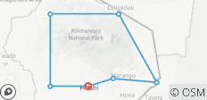  Cycle around the base of Mt.Kilimanjaro 360° | Oclaa Adventures - 7 destinations 