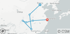  Viaje a China en grupo pequeño de 15 días: Hoteles de Lujo y Crucero por el Yangtsé, Todo Incluido - 7 destinos 