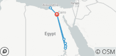  Kairo, Nil Kreuzfahrt &amp; Alexandria Luxusreise (mit Flug) - 9 Destinationen 