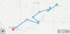  Utahs Mighty Five Nationalparks (10 Tage) - 11 Destinationen 