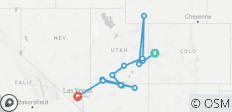  Die fünf Nationalparks von Utah - Utahs Mighty Five - 13 Destinationen 
