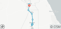  4-Tage 3-Nächte Nilkreuzfahrt von Assuan nach Luxor - 9 Destinationen 