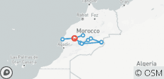  Gruppenreise ab Marrakech (8 Tage) - 13 Destinationen 
