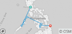  Philippinen Abenteuerreise mit Siargao - 16 Tage - 10 Destinationen 