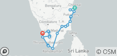 De trots van Zuid-India - 21 bestemmingen 