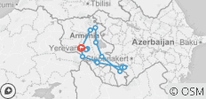  Armenië Ontdekt - 15 bestemmingen 