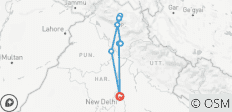  Circuit Shimla Manali Chandigarh - 9 destinations 