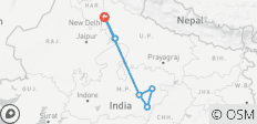  Safari por la India con Taj Mahal - 10 destinos 