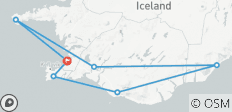  Wunderwolle Islandreise - 7 Destinationen 