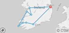  Taste of Ireland (Tour A) - 7 Days/6 Nights - 9 destinations 