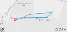  Malerisches Bhutan - 9 Destinationen 