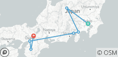  Japanische Erlebnisreise - 7 Destinationen 
