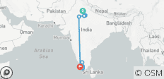  Rondreis Noord-India met Zuid-India - 15 bestemmingen 