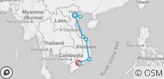  Essential Vietnam - 9 bestemmingen 