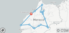  10 Day Morocco Tours From Casablanca - 17 destinations 