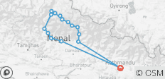  Annapurna Circuit Trek - 17 bestemmingen 