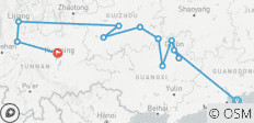  China Minorities Adventure - 12 destinations 