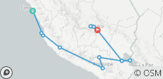  Wonderful Peruvian South, Private Tour - 13 destinations 