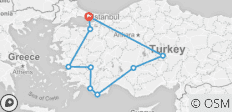  Das Beste der Türkei - 9 Destinationen 