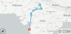  Nordindien Rundreise mit Mumbai - 13 Destinationen 