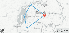  7 Days Rwanda Gorillas &amp; Chimps Trekking Tour - 5 destinations 