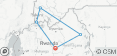  Ontdek Oeganda &amp; Rwanda Gorilla\'s + Big 5 &amp; Grote Katten (Exclusief privé) - 5 bestemmingen 