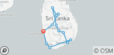 Safari au Sri Lanka - 14 jours - 13 destinations 