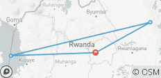 Big 5 &amp; Big Cats in Ruanda - 7 Tage - 4 Destinationen 