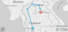  Real Thailand &amp; Laos - 7 destinations 