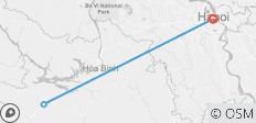  Petite Trek de 2 jours à Mai Chau et nuit chez l\'habitant - 3 destinations 
