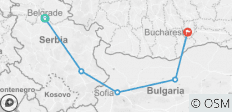  Trio Balkans! Belgrade, Sofia &amp; Bucharest - 5 destinations 