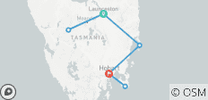  The BIG 3 Tasmania - Launceston to Hobart - 7 destinations 