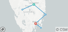  The BIG 3 Tasmania - De Launceston à Hobart - 7 destinations 