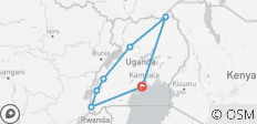  Uganda Entdeckungsreise: Gorillas und Tierwelt - 7 Destinationen 
