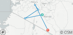  5 Tage/4 Nächte Kenia Safari - 5 Destinationen 