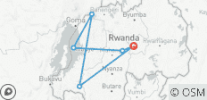  7 Days Rwanda primates tour - 6 destinations 